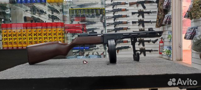 Страйкбольный Пистолет-пулемет Snow Wolf ппш EBB