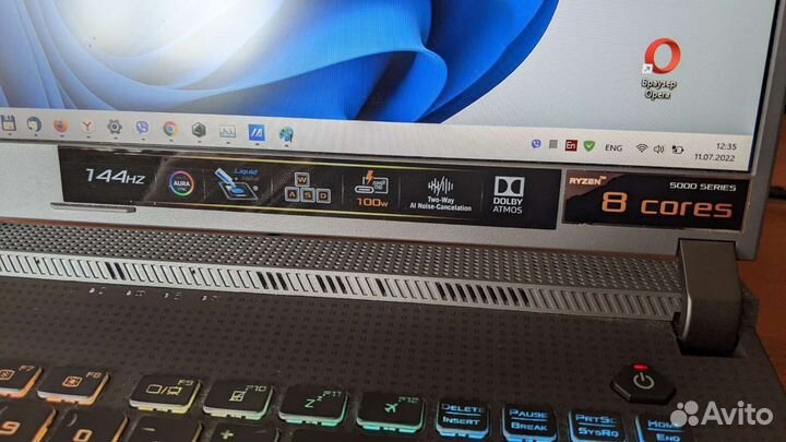 Asus ROG strix g17 как новый