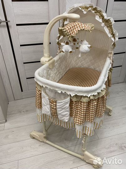 Детская люлька колыбель babyton