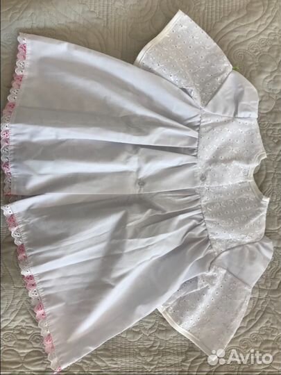 Крестильная рубашка для девочки