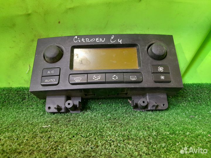 Блок управления климатом citroen c4