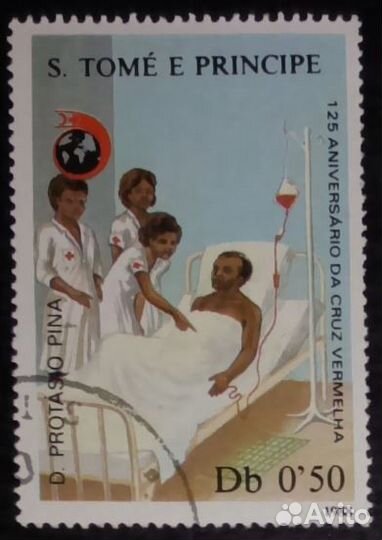 Набор марок 6шт, Сан-Томе и Принсипи, 1988-95гг