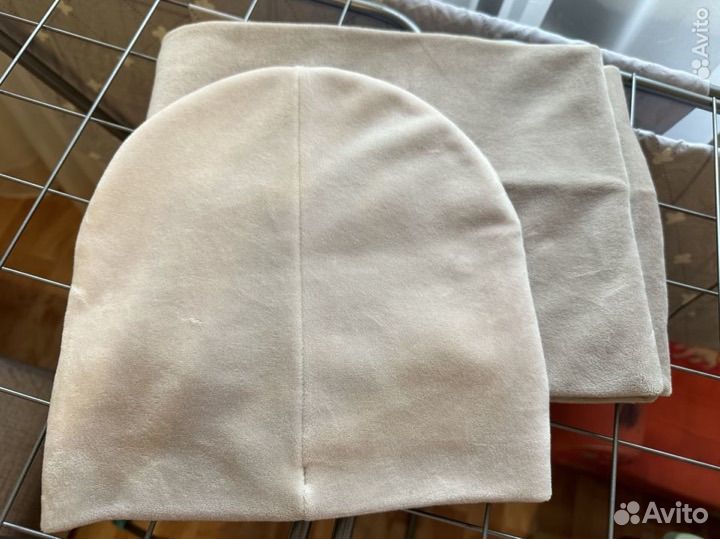 Комплект шапка и снуд женский