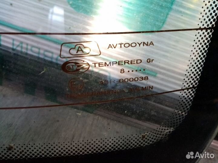 Стекло заднее Daewoo Nexia