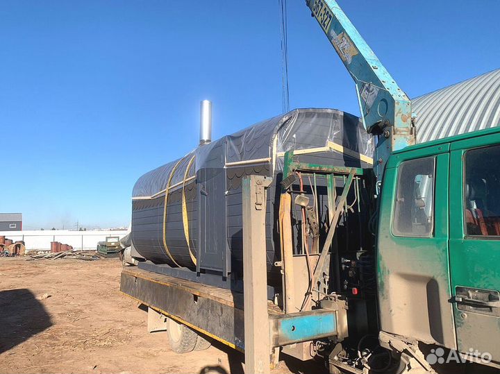 Баня квадро с доставкой