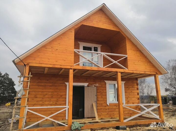 Строим дома из бруса