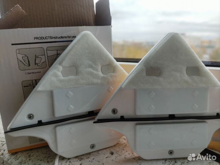 Магнитная щетка для мытья окон