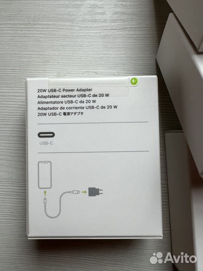 Оригинальная быстрая зарядка 20W для iPhone Type-C