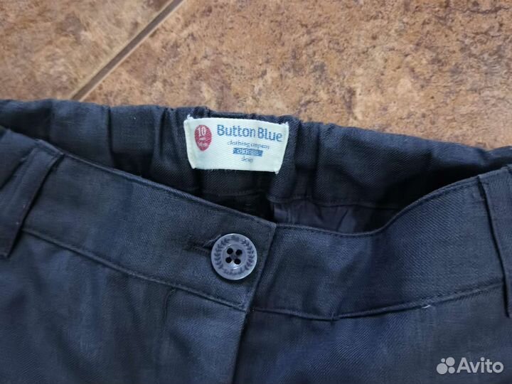 Брюки серые для девочки школьные