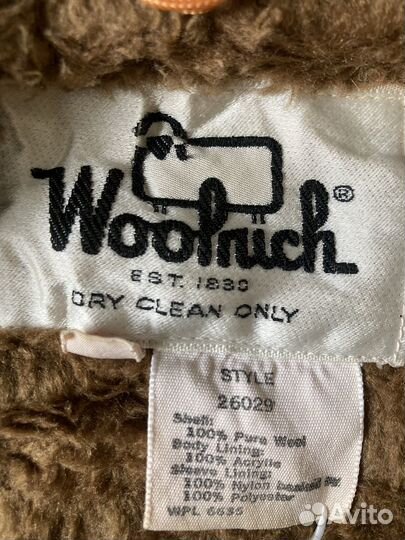 Woolrich куртка рубашка шерпа sherpa vintage