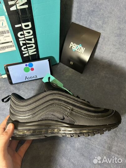 Nike Air Max 97 triple black Оригинал