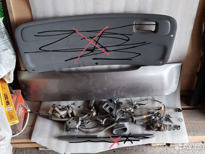 Toyota funcargo запчасти