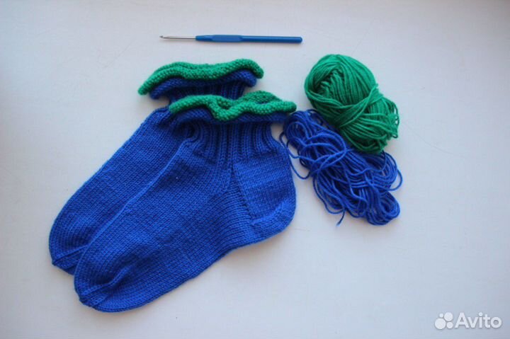 Носки вязаные женские