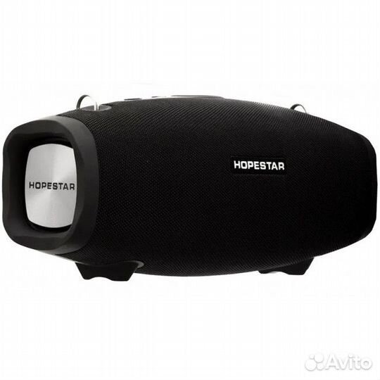 Мощная колонка Hopestar H41 c ремешком Черная
