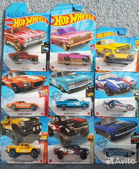 Hot wheels серия Chevy