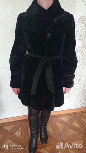Шуба мутоновая облегченная