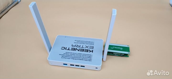Роутер keenetic extra + модем 4G cat.9