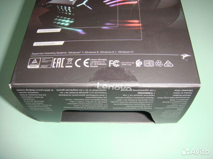 Мышь Lenovo Legion M200 RGB GX30P93886