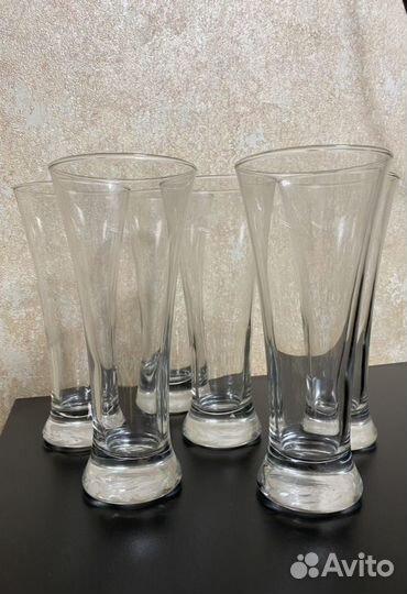 2 Набора стаканов для пива новые