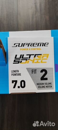 Хоккейные коньки bauer supreme ultrasonic 7 fit 2