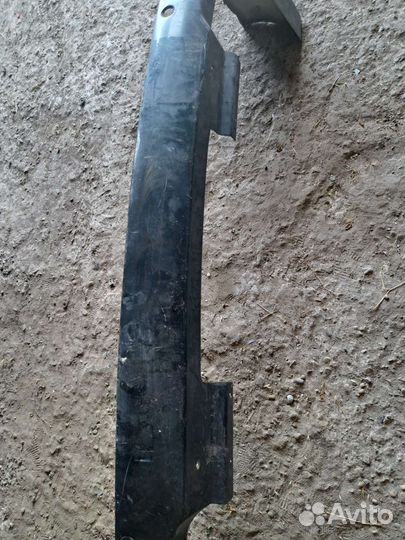 Диффузор заднего бампера на Porsche Cayenne 955