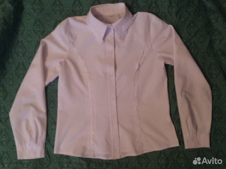 Школьная блузка р. 158