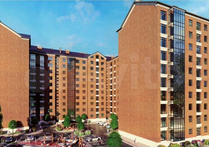 2-к. квартира, 69,2 м², 2/10 эт.