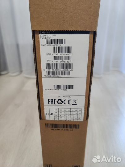 Ноутбук Acer Extensa 15