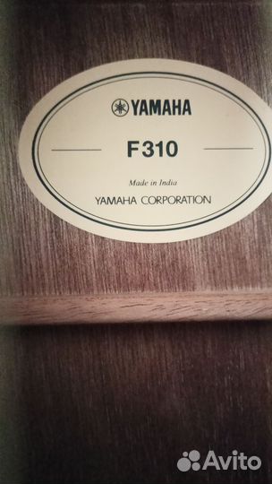 Акустическая гитара yamaha f310