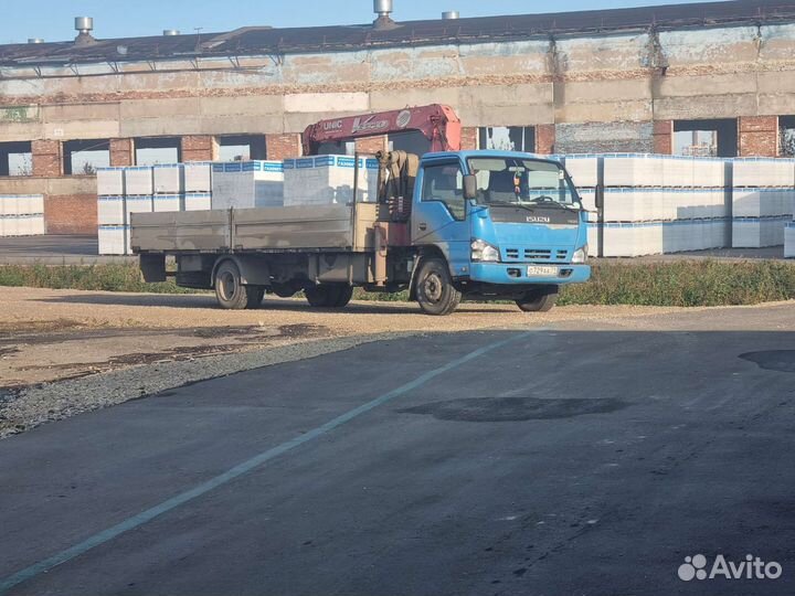 Кран манипулятор. Борт 5т. 6м. Стрела 3т. 10м