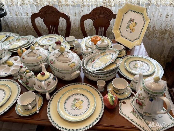 Villeroy&Boch French Garden Блюдо тарелки кружки