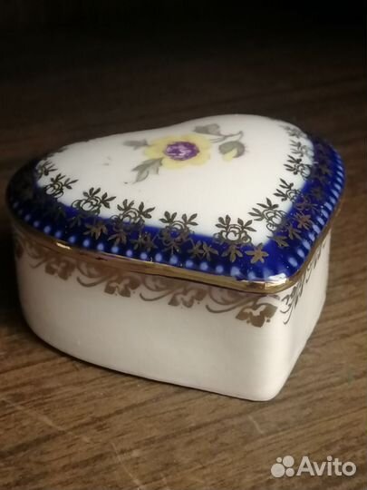 Винтажные шкатулки. Фарфор. Германия, 1970 гг