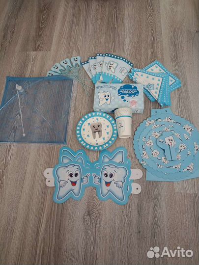 Декор на первый зубик