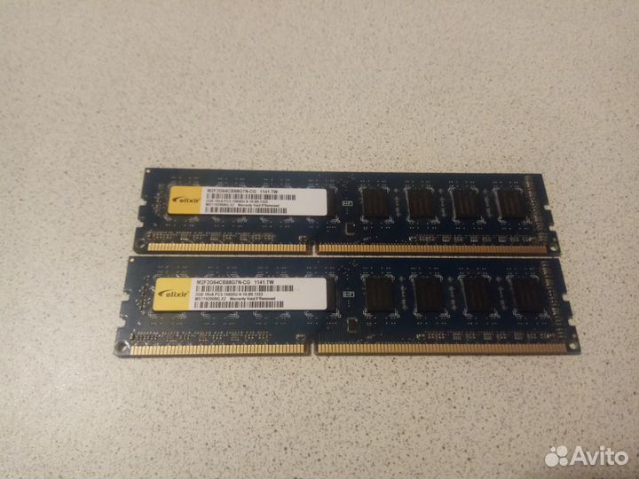 Оперативная память Elixir (M2F2G64CB88G7N-CG) 2 гб