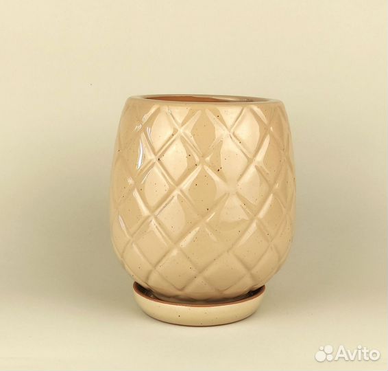 Керамический горшок Ананас 2,5литра