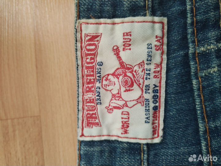 Джинсы true religion клёш