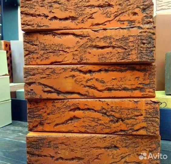 Кирпич облицовочный с завода от 10 м3