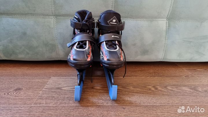 Коньки детские раздвижные Nordway Slide 31-35