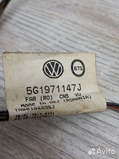 Проводка двери багажника Volkswagen Golf 7 1.4