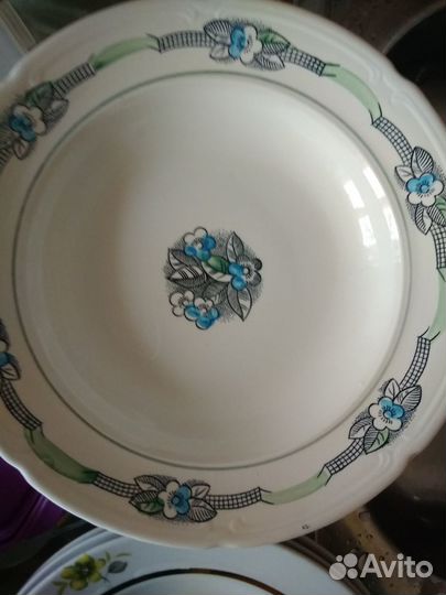 Посуда СССР новая, чашки, тарелки