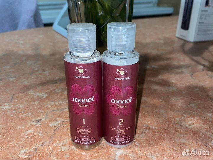 Ботокс выпрямление волос monoi