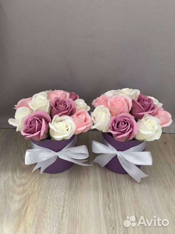 Мыльные розы букеты