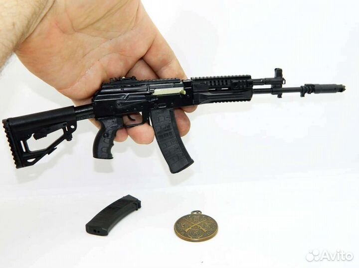 Миниатюрный автомат Калашников ак12 сувенир