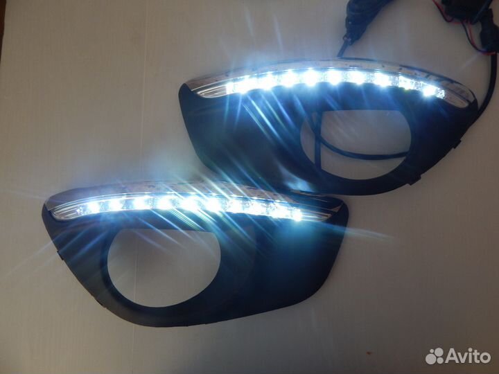 Ходовые огни Hyundai Santa Fe 2010-2012