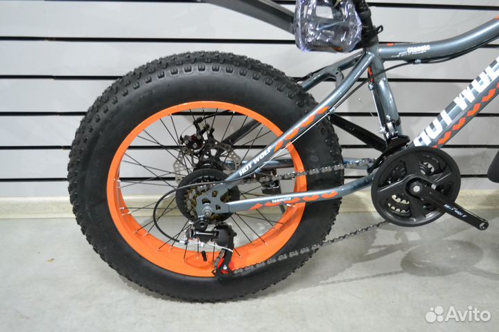 Велосипед фетбайк детский 20 дюймов HOT wolf