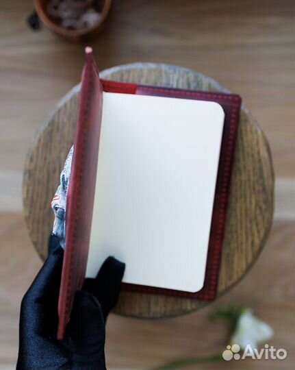 Блокнот из кожи А6. Сумерки Богов. Мононоке