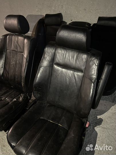 Bmw 5 e34 кожаный салон