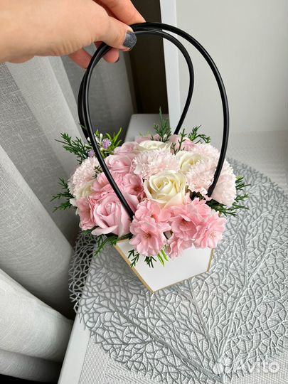 Мыльные букеты