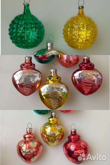 Елочные игрушки СССР