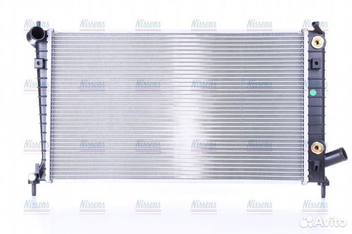 Радиатор охлаждения двс saab 9-5 (1998) 2.3 T16